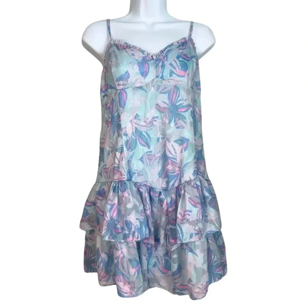 Wild Fable Floral Layered Ruffle Dress - XXL - Great Preowned Condition